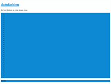 Tablet Screenshot of datufashion.com